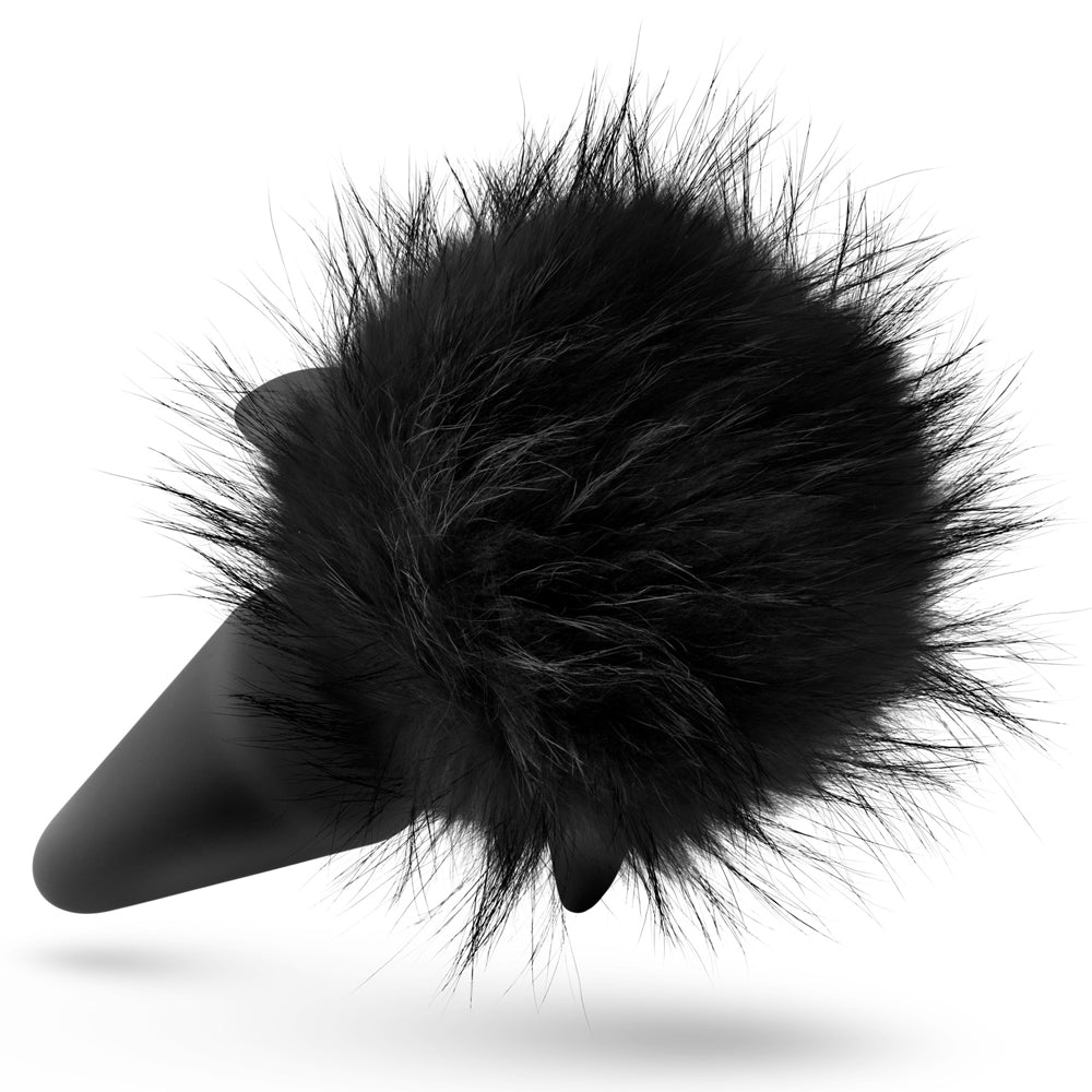 Temptasia Bunny Tail Pom Plug - Black
