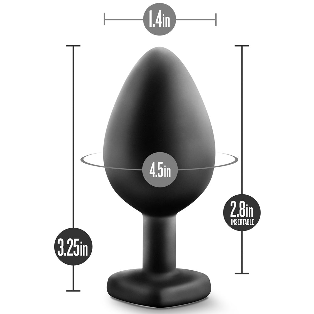 Temptasia Bling Plug - Medium Black