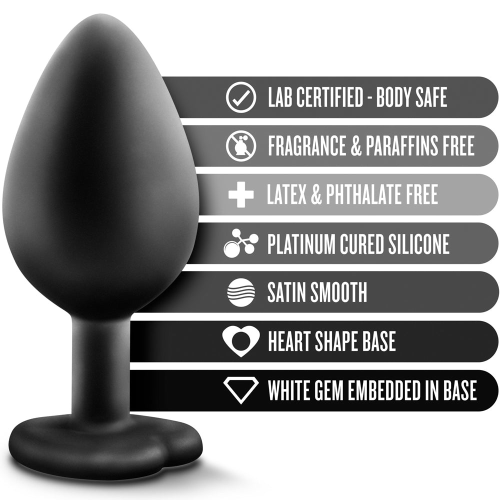 Temptasia Bling Plug - Medium Black