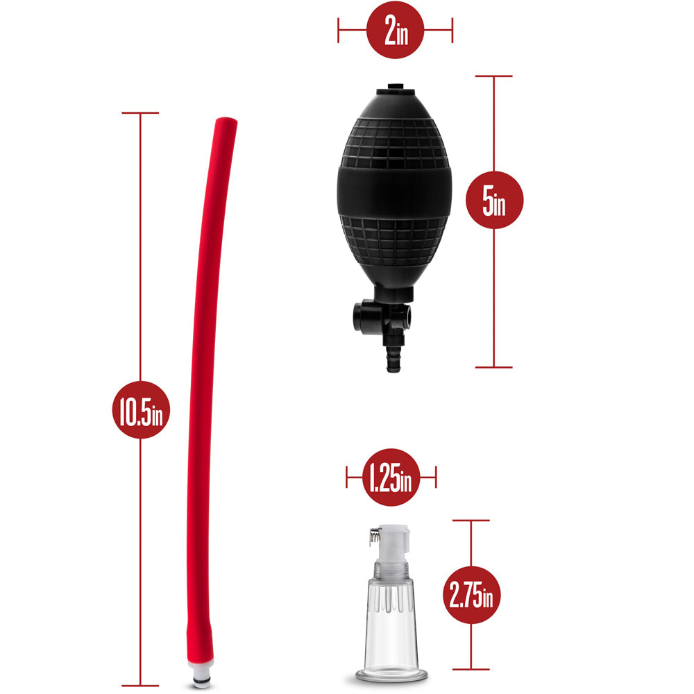 Blush Novelties - Temptasia Beginner's Clitoral Pumping System - Black