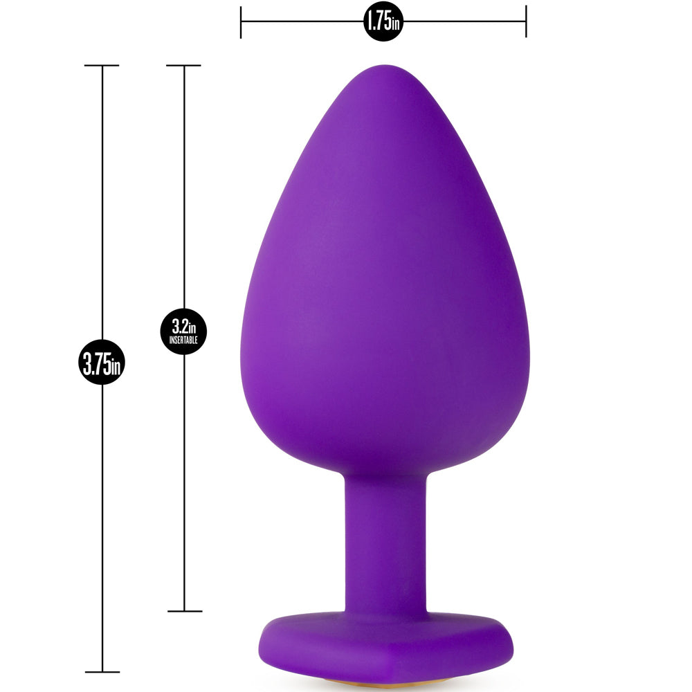 Temptasia Bling Plug - Large Purple