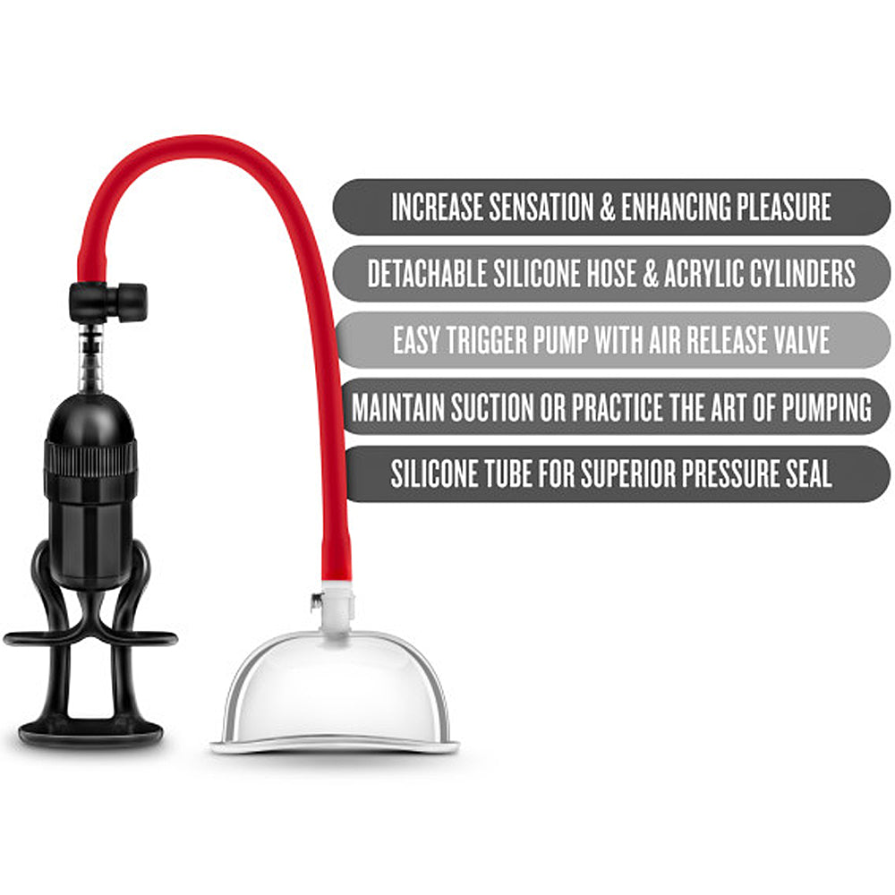 Blush Novelties - Temptasia Intense Pussy Pump System - Clear