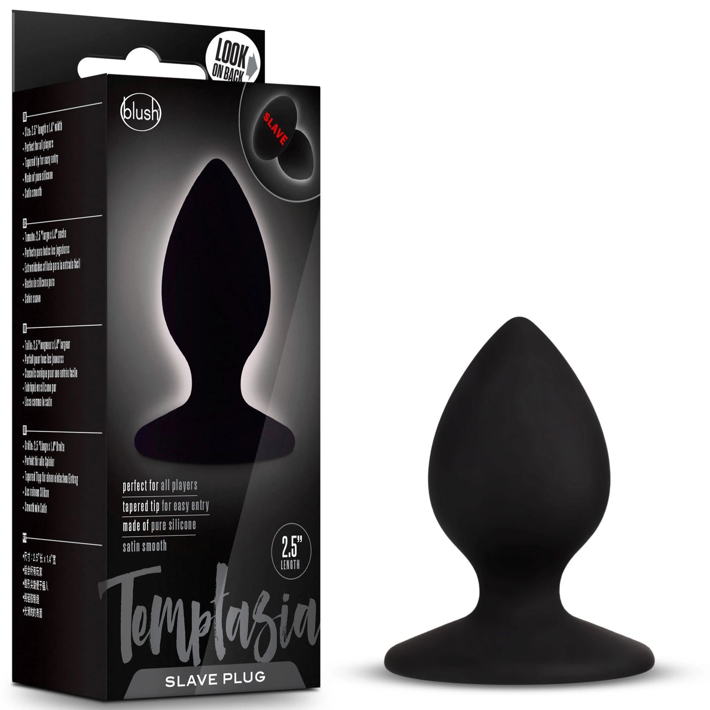 Temptasia Slave Plug - Black