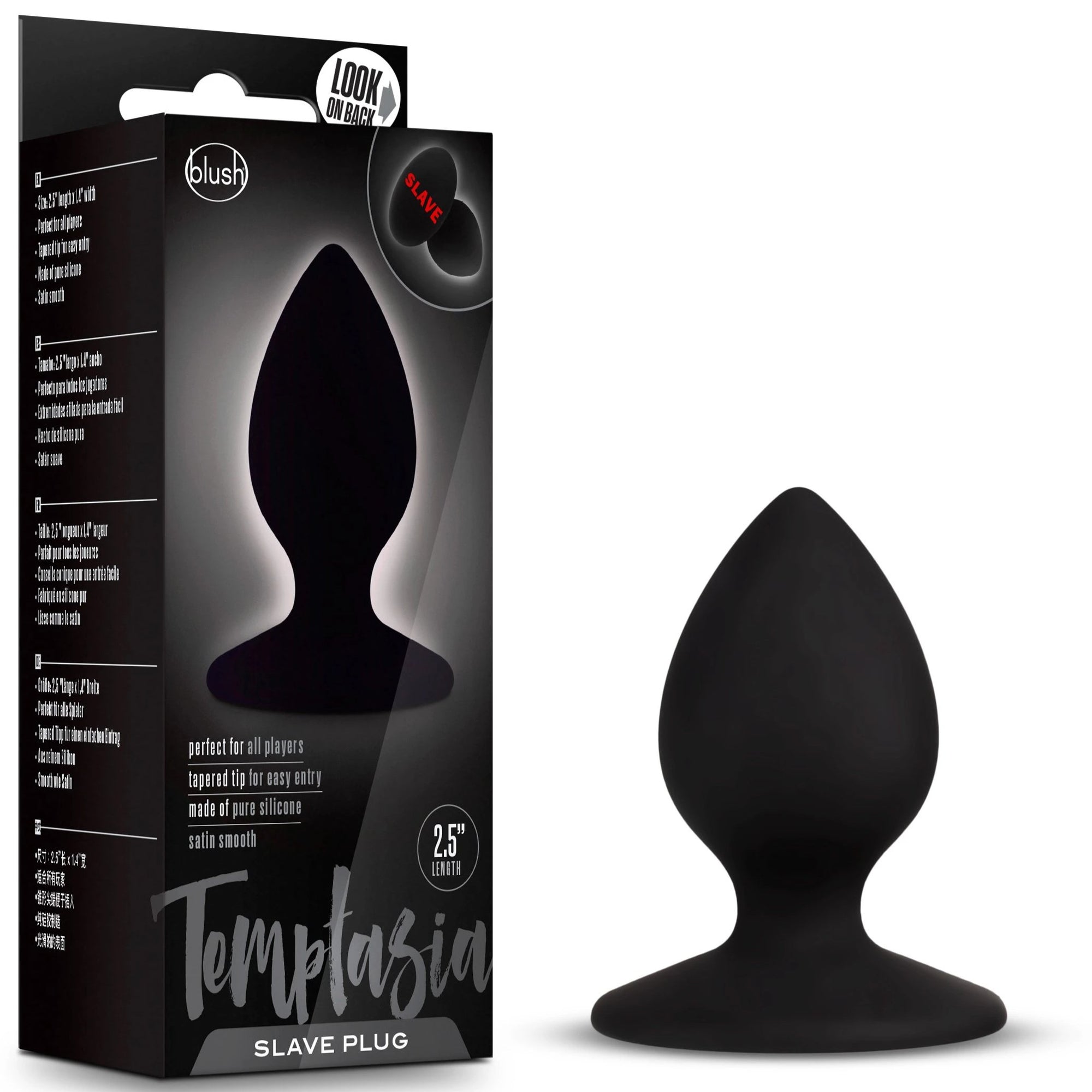 Temptasia Slave Plug - Black