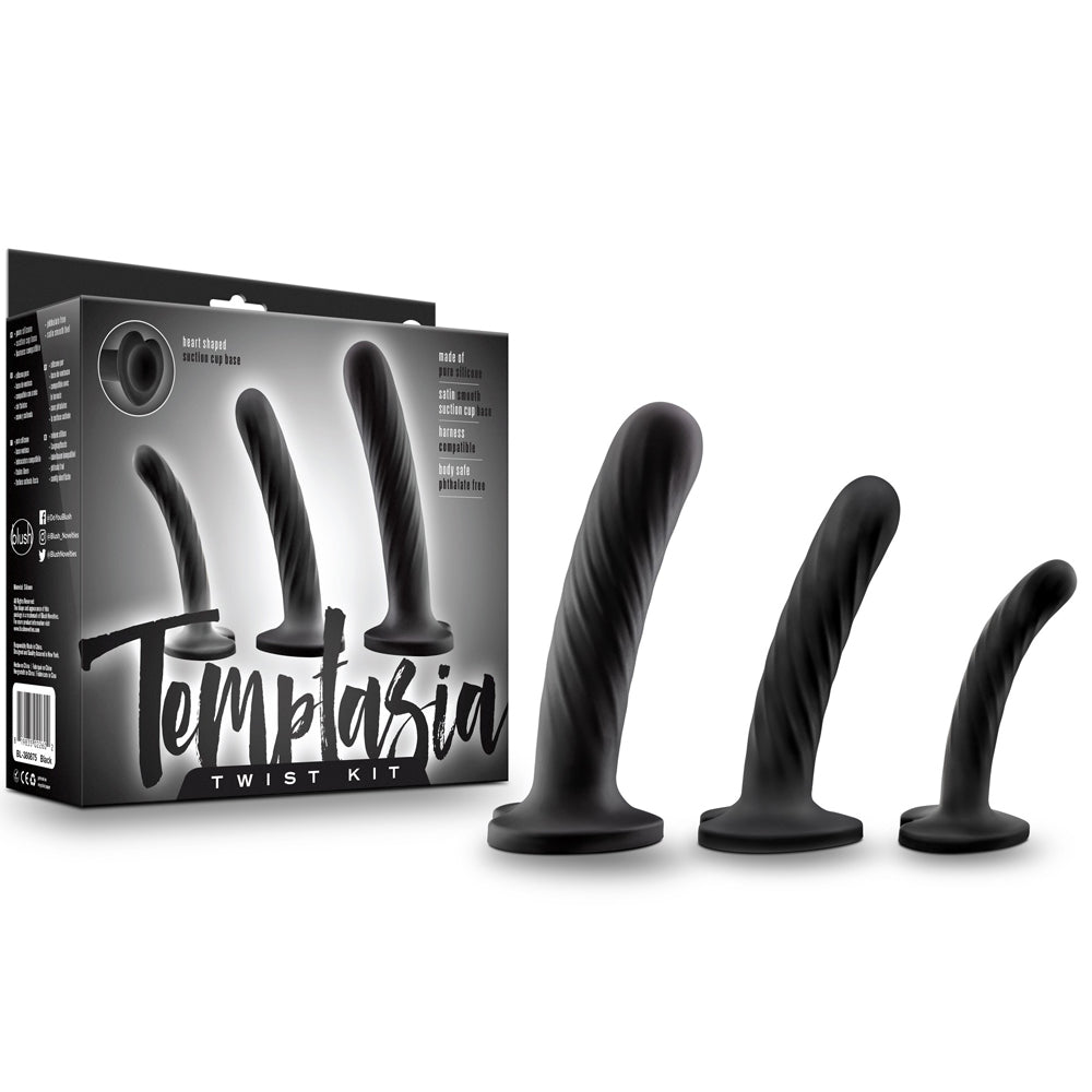 Blush Temptasia - Twist Kit (Black Set Of 3)