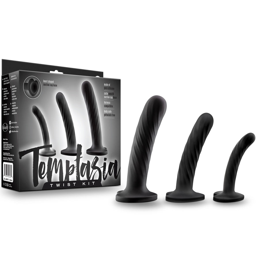 Blush Temptasia - Twist Kit (Black Set Of 3)