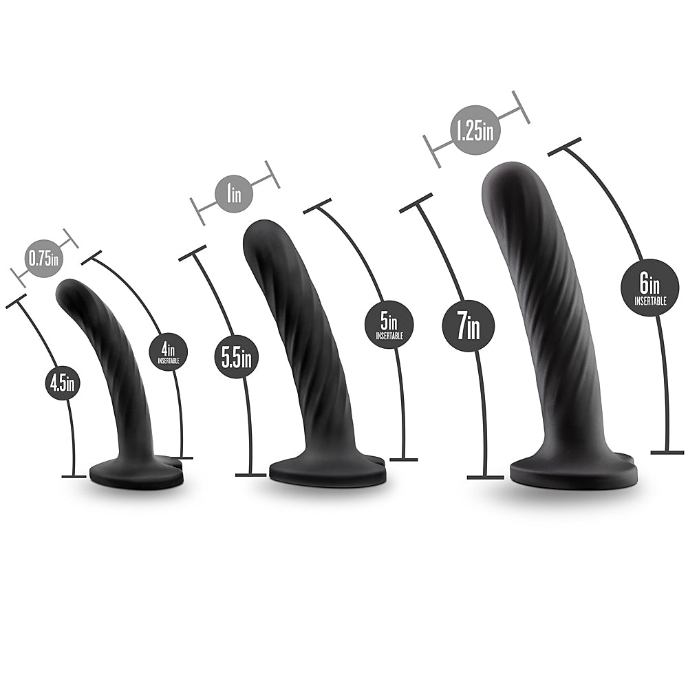 Blush Temptasia - Twist Kit (Black Set Of 3)