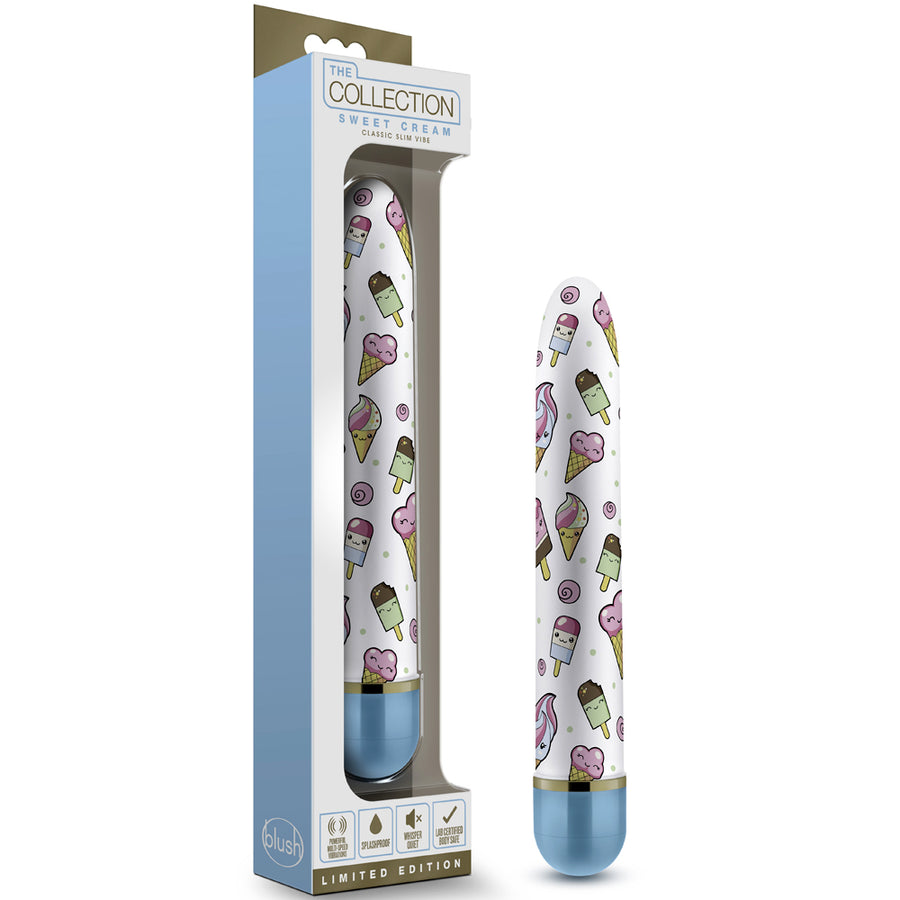 The Collection Sweet Cream Classic Slim Vibe - 7" Blue