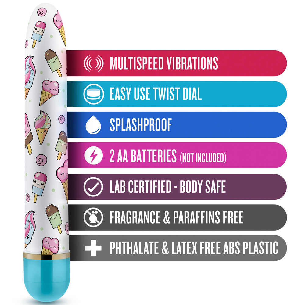 The Collection Sweet Cream Classic Slim Vibe - 7" Blue