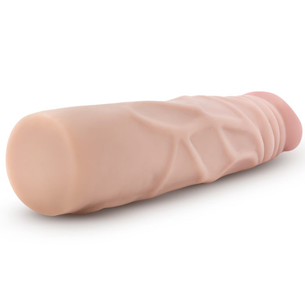 X5 Plus Cock w Flexible Spine - 7.5" Beige