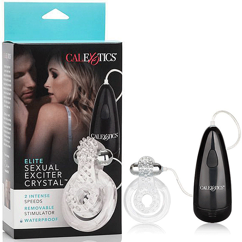 Elite Sexual Exciter-Crystal - Godfather Adult Sex and Pleasure Toys