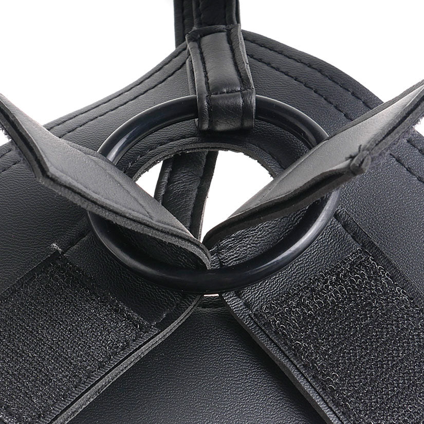 King Cock Strap-on Harness w/ 6" Cock Flesh - Godfather Adult Sex and Pleasure Toys