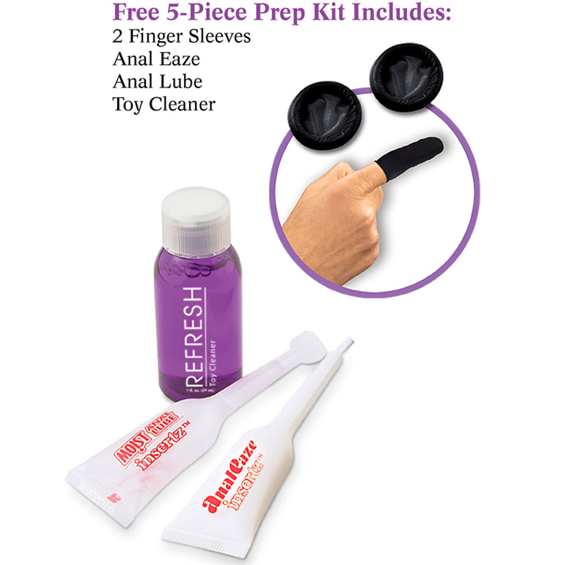 Anal Fantasy Collection Ass-Kicker with Cockring - Godfather Adult Sex and Pleasure Toys