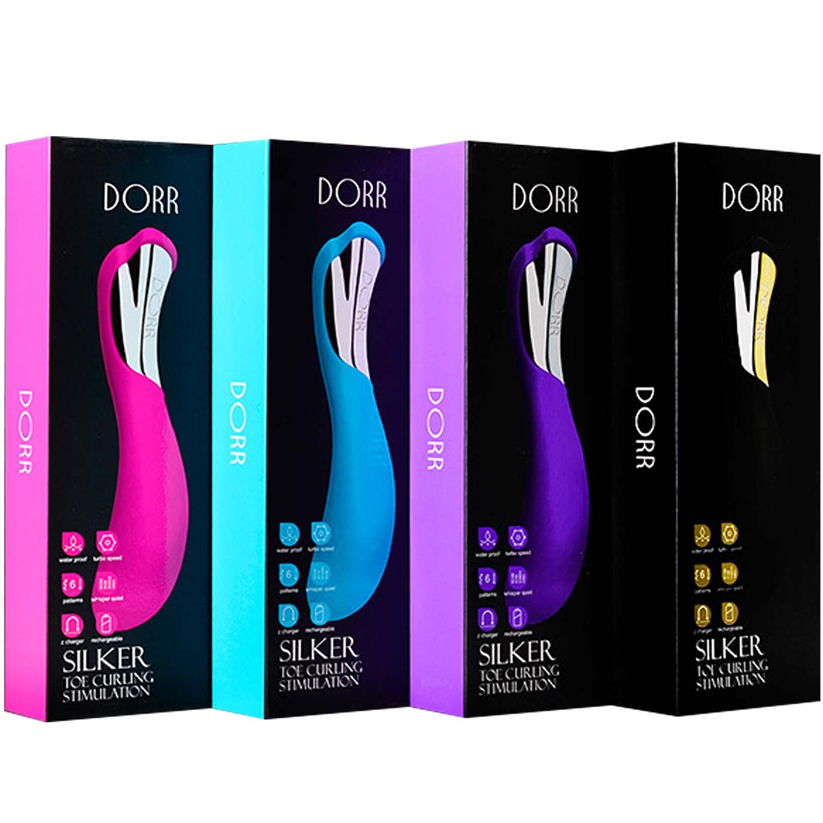 Dorr Silker G-Spot Curved - Purple - Godfather Adult Sex and Pleasure Toys