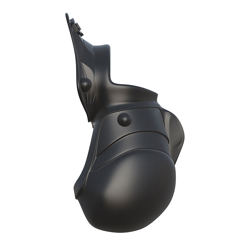 Fantasy C-Ringz Rock Hard Ball Banger Black - Godfather Adult Sex and Pleasure Toys