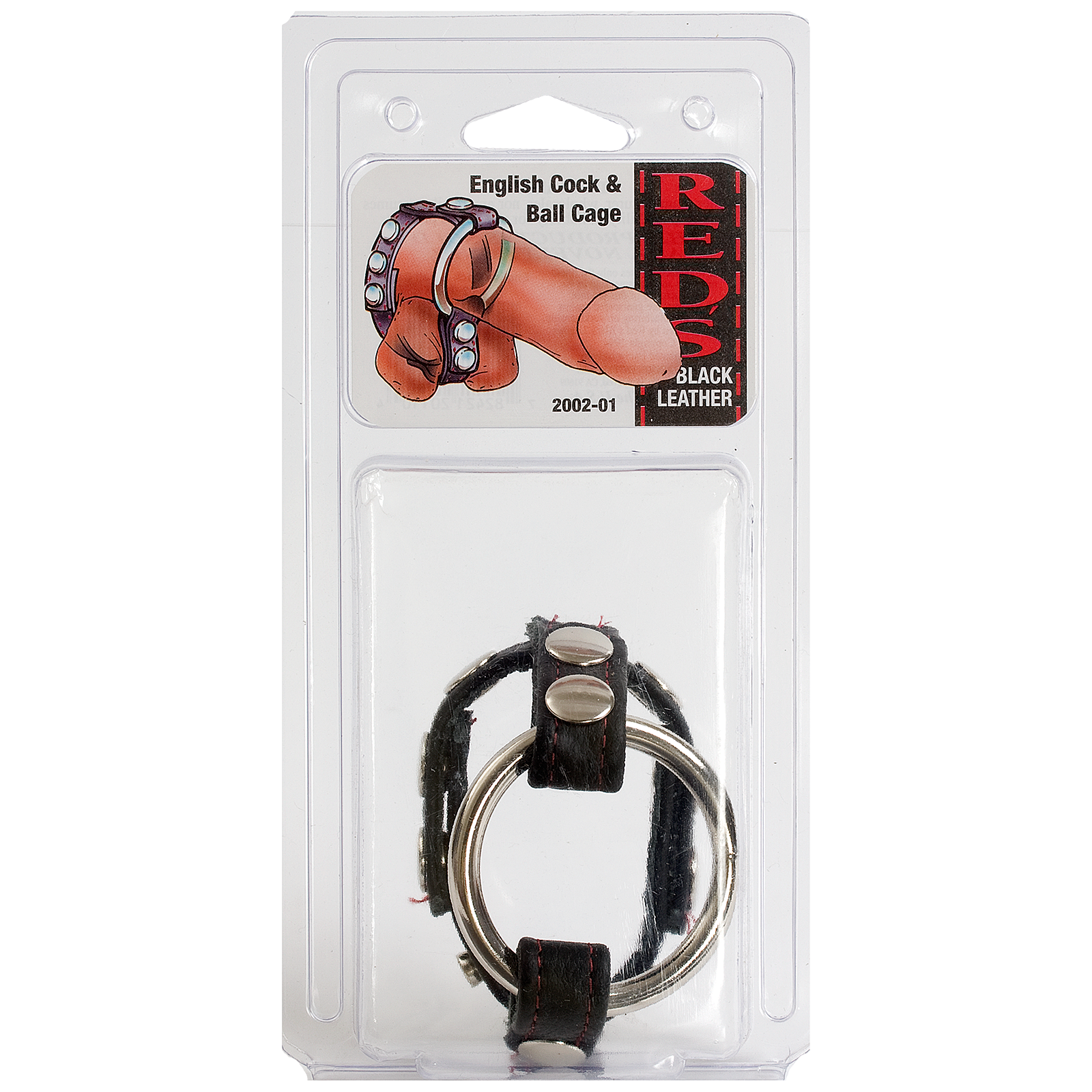 Cock & Ball Straps - Leather - English Cage - Godfather Adult Sex and Pleasure Toys