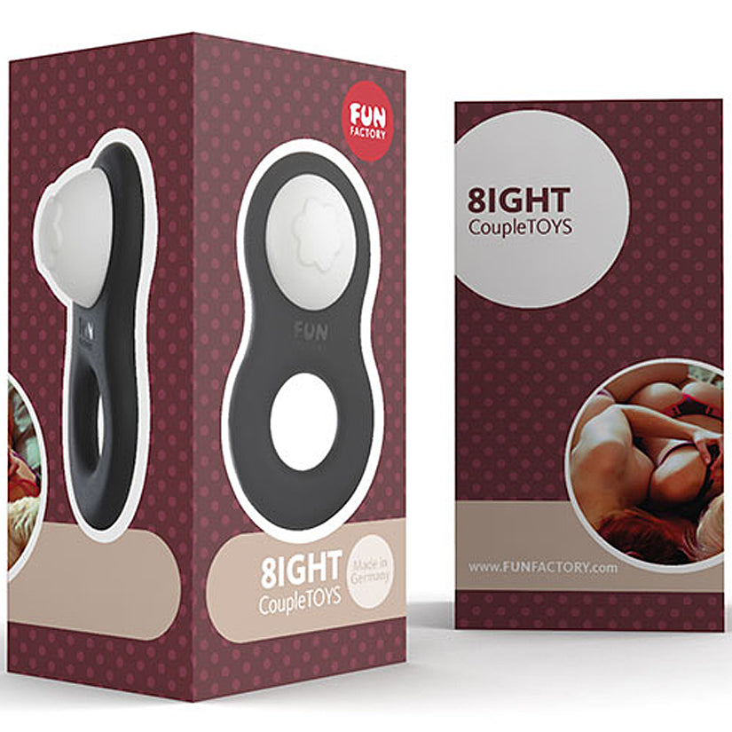 Fun Factory 8IGHT - White/Black - Godfather Adult Sex and Pleasure Toys