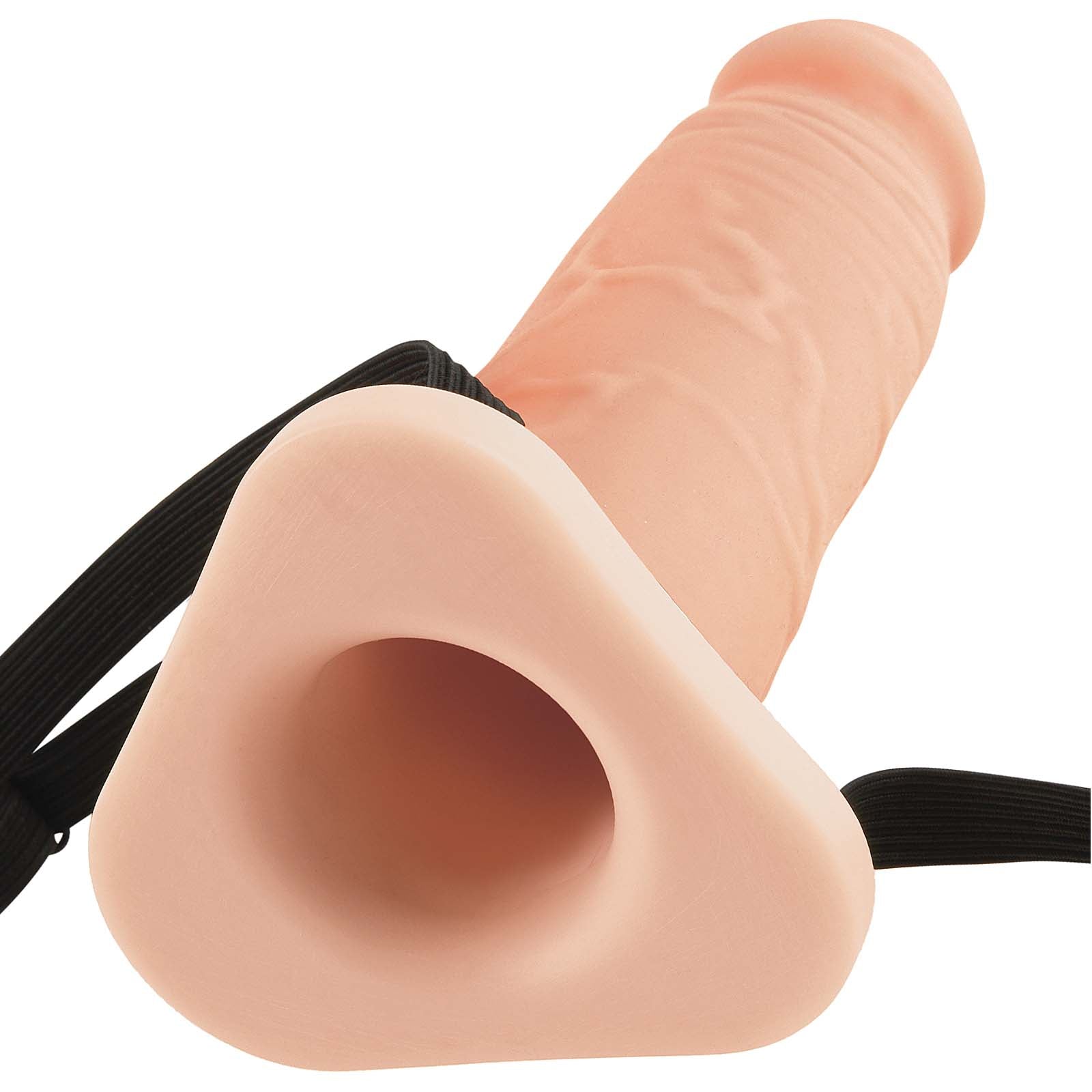 Fantasy X-tensions 8" Silicone Hollow Extension - Godfather Adult Sex and Pleasure Toys
