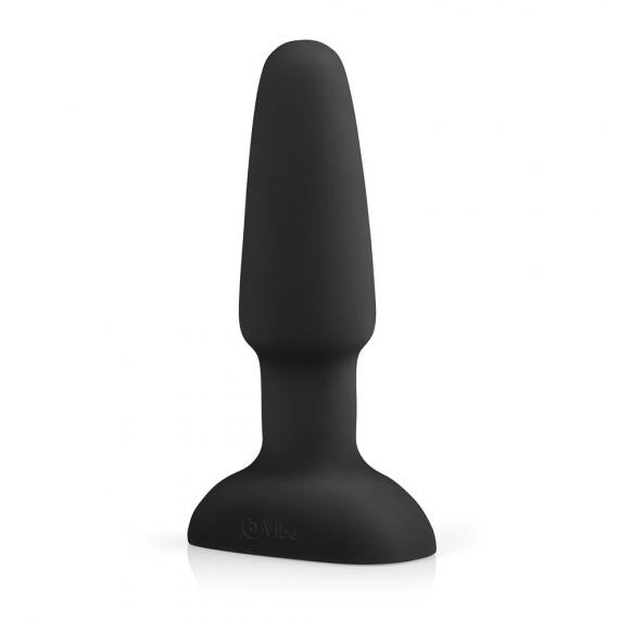 B-Vibe Rimming Plug 2-Black - Godfather Adult Sex and Pleasure Toys
