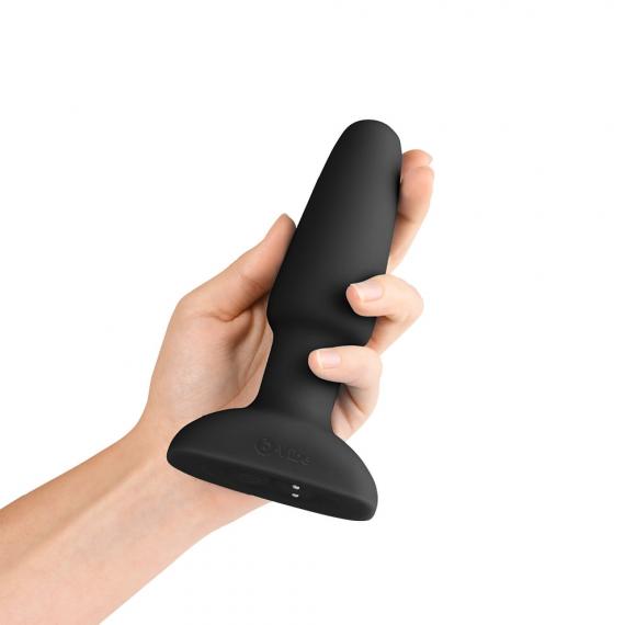 B-Vibe Rimming Plug 2-Black - Godfather Adult Sex and Pleasure Toys