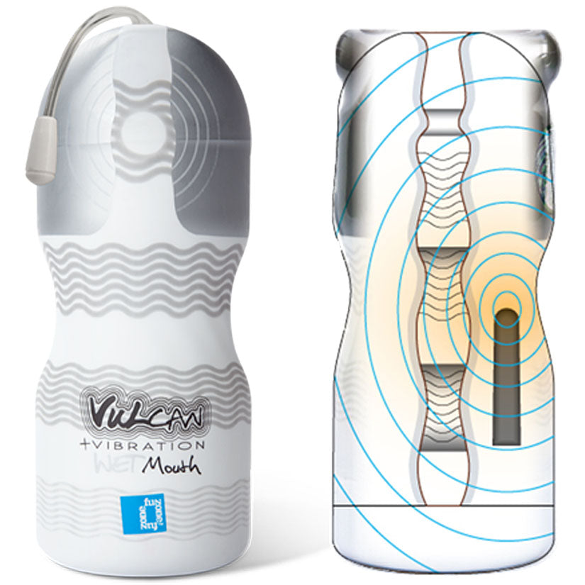 Funzone Vulcan Vibrating Wet Mouth - Godfather Adult Sex and Pleasure Toys