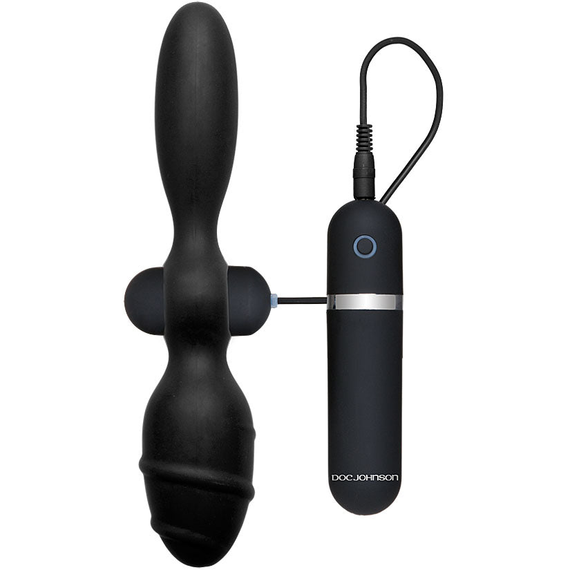 TitanMen - Double Tool - Black - Godfather Adult Sex and Pleasure Toys