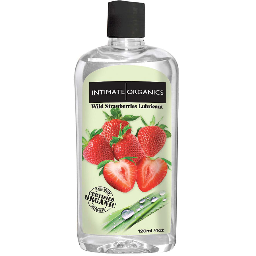 Intimate Organics Wild Strawberries Warming Glide 120ml