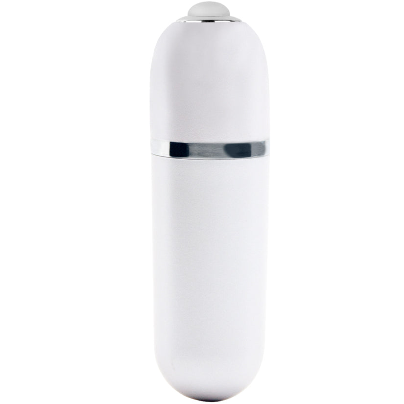 Xpointer 10 Rhythms Mini Vibrator - White - Godfather Adult Sex and Pleasure Toys