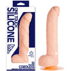 Cordless Vibrating Dong with Suction Cup 8" - Flesh - Godfather Adult Sex and Pleasure Toys