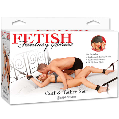 Fetish Fantasy Series Cuff & Tether Set - Godfather Adult Sex and Pleasure Toys
