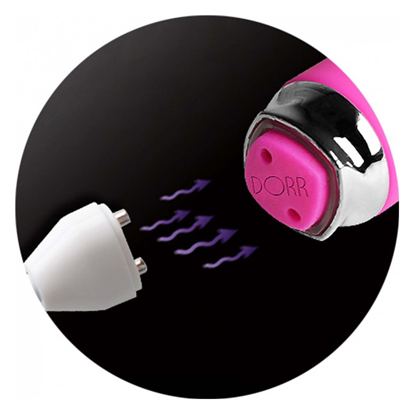 Dorr Foxy Twist - Black - Godfather Adult Sex and Pleasure Toys