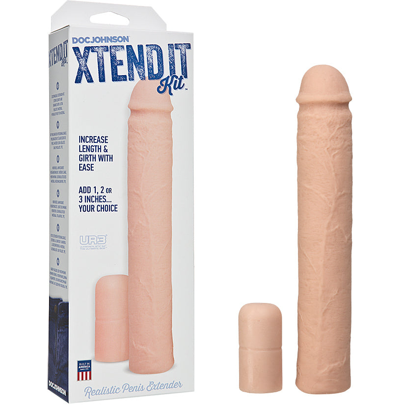 Xtend It Kit - White - Godfather Adult Sex and Pleasure Toys