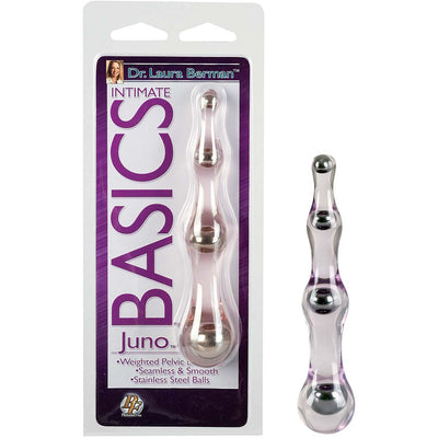 Dr. Laura Berman Intimate Basics - Juno Weighted Pelvic Exerciser - Godfather Adult Sex and Pleasure Toys