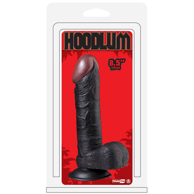Hoodlum 8.5" Realistic Dong-Black - Godfather Adult Sex and Pleasure Toys