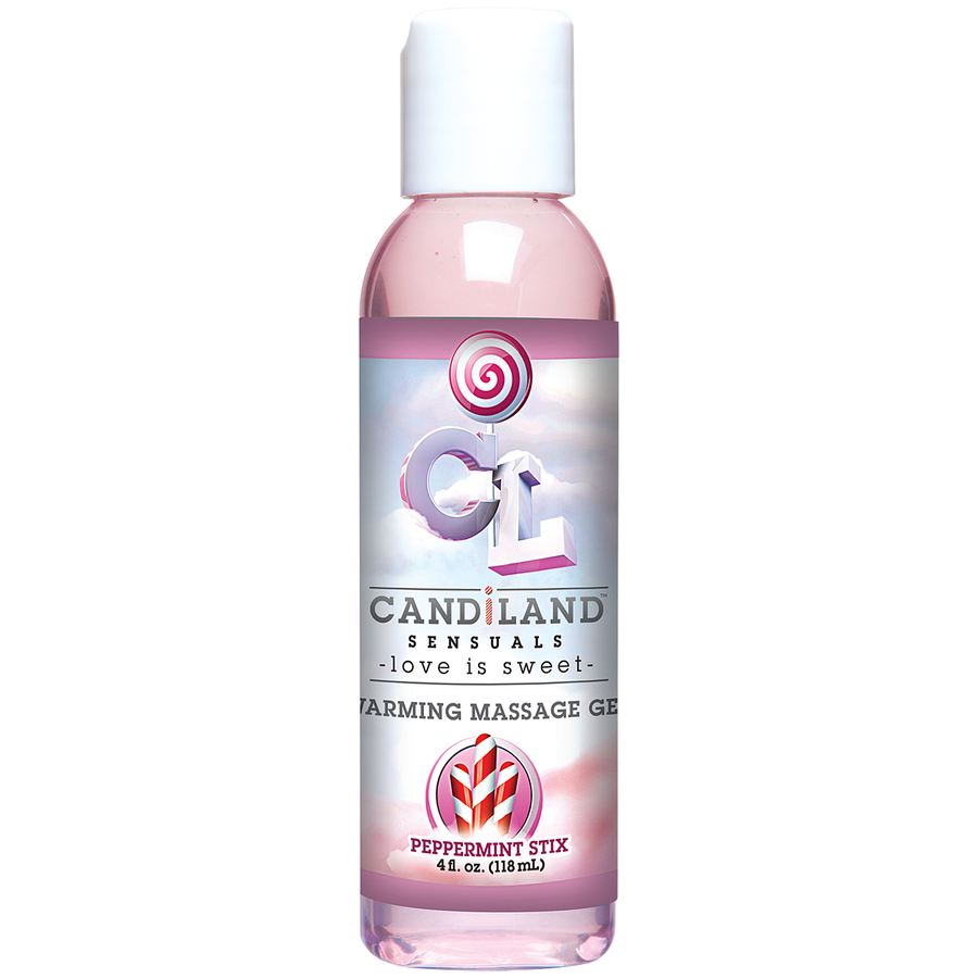 CANDiLAND SENSUALS - Warming Massage Gel - Peppermint Stix - Godfather Adult Sex and Pleasure Toys