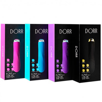 Dorr Foxy Wave - Black - Godfather Adult Sex and Pleasure Toys