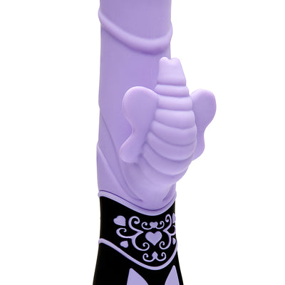 Design For Orgasm Butterfly G-Spot Vibrator - Purple - Godfather Adult Sex and Pleasure Toys