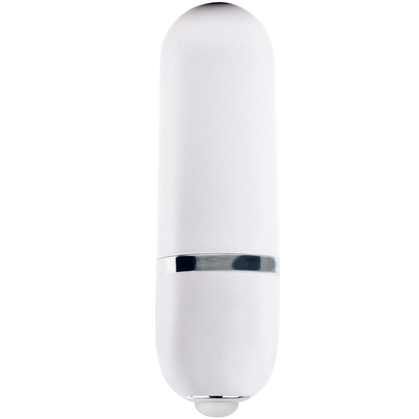 Xpointer 10 Rhythms Mini Vibrator - White - Godfather Adult Sex and Pleasure Toys