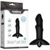 Anal Indulgence Collection - Silicone P-Spot Spiral - Black - Godfather Adult Sex and Pleasure Toys