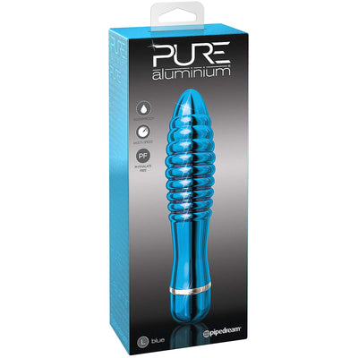 Pure Aluminium Large-Blue - Godfather Adult Sex and Pleasure Toys