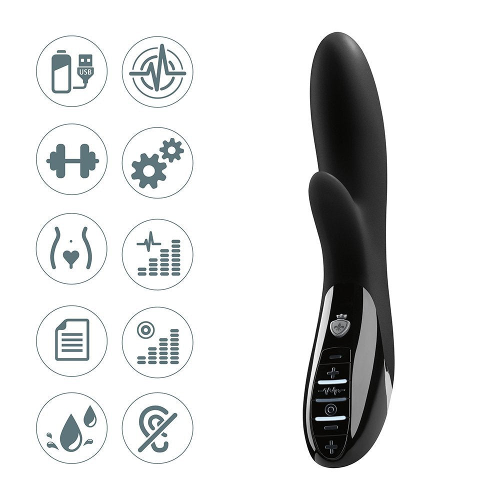 Mystim Daring Danny E-Stim Vibrator-Black Edition - Godfather Adult Sex and Pleasure Toys