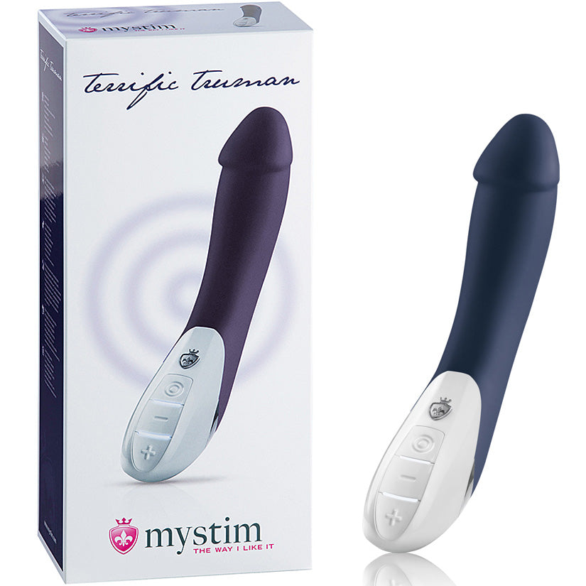 Mystim Terrific Truman Vibrator-Midnight Sky - Godfather Adult Sex and Pleasure Toys