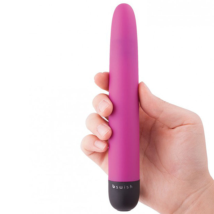 B Swish BGood Classic-Raspberry 7" - Godfather Adult Sex and Pleasure Toys