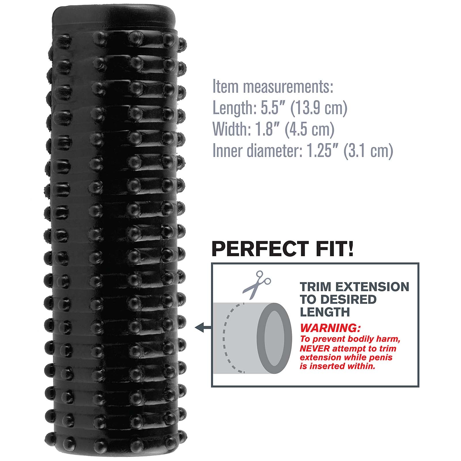 Fantasy X-tensions Magic Pleasure Sleeve - Godfather Adult Sex and Pleasure Toys