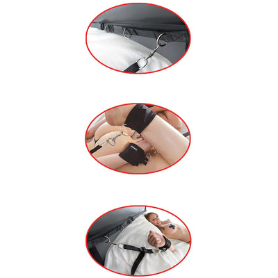Fetish Fantasy Series  Ultimate Bed Restraint System - Godfather Adult Sex and Pleasure Toys