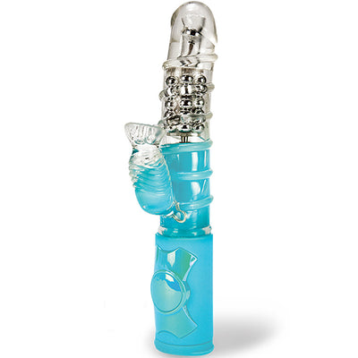 Rabbit Vibe Love Me-Dreamy Blue - Godfather Adult Sex and Pleasure Toys