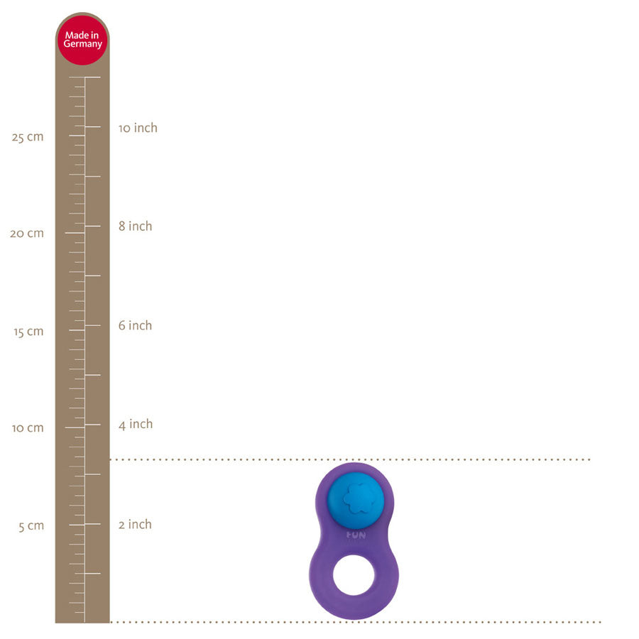 Fun Factory 8IGHT - Violet Turquoise - Godfather Adult Sex and Pleasure Toys