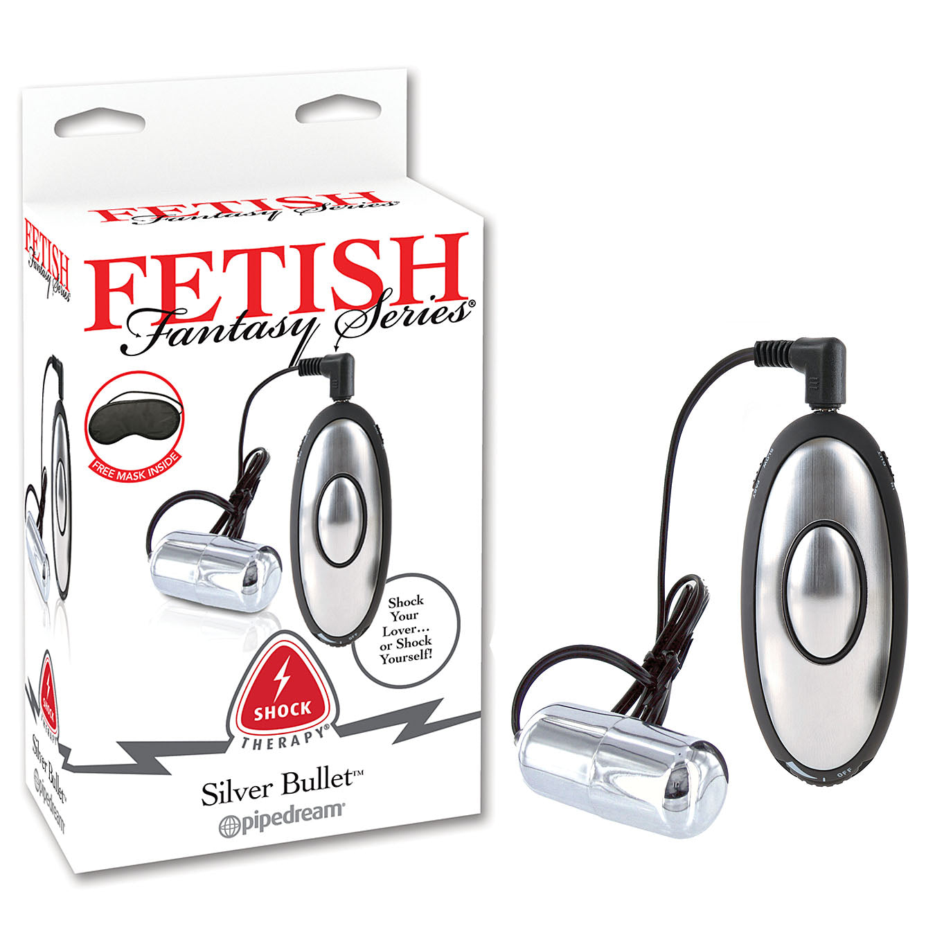 Fetish Fantasy Series Shock Therapy Silver Bullet - Godfather Adult Sex and Pleasure Toys