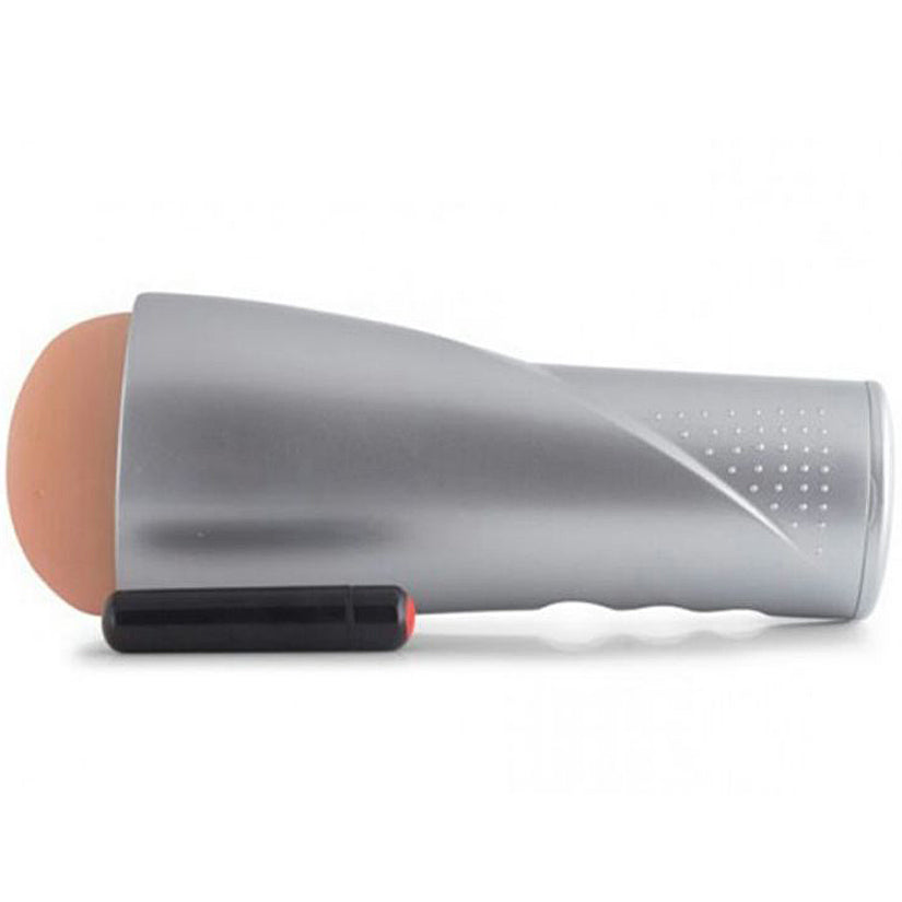 Penthouse Deluxe Vibrating CyberSkin Stroker - Laly - Godfather Adult Sex and Pleasure Toys