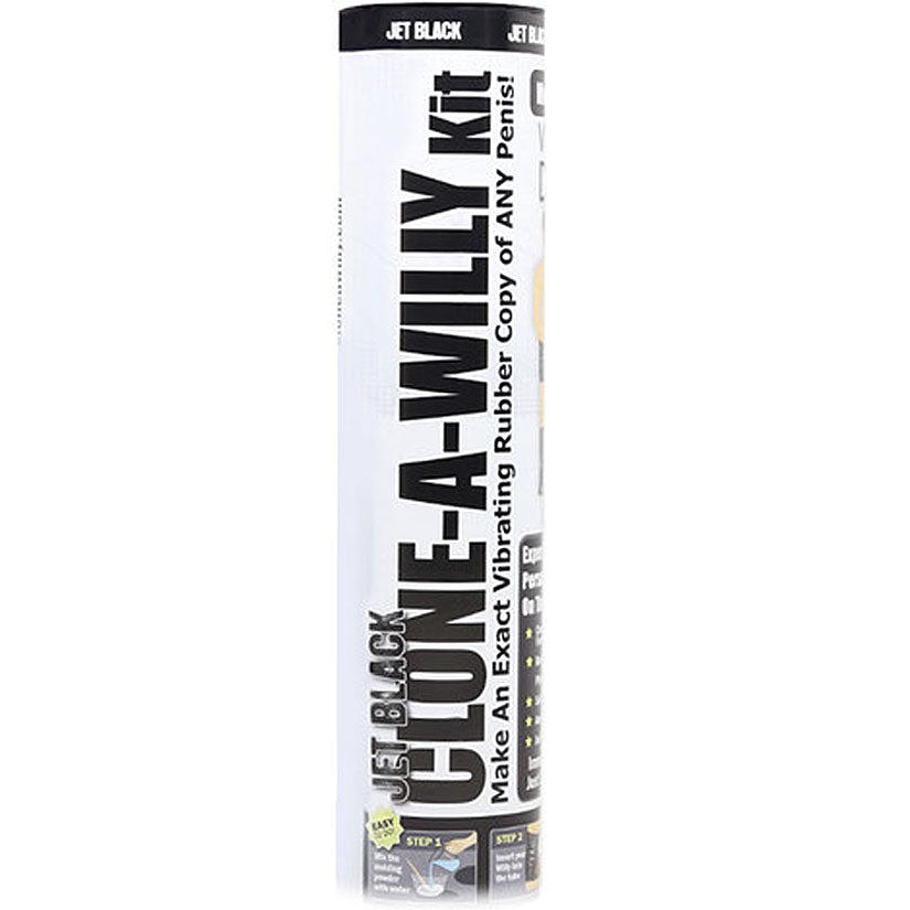 Clone-A-Willy Vibe Kit-Jet Black - Godfather Adult Sex and Pleasure Toys